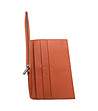 Оранжев мъжки кожен портфейл Tom-2 снимка