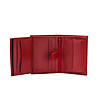 Червен мъжки портфейл от естествена кожа Doug-3 снимка