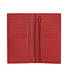 Кожен дамски червен портфейл Ernest с RFID защита-1 снимка