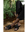 Черни дамски чехли Negra-4 снимка