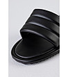 Дамски черни чехли Thalia-2 снимка