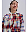 Памучна карирана детска риза Megs-4 снимка