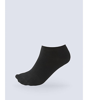 Черни unisex бамбукови чорапи за маратонки снимка