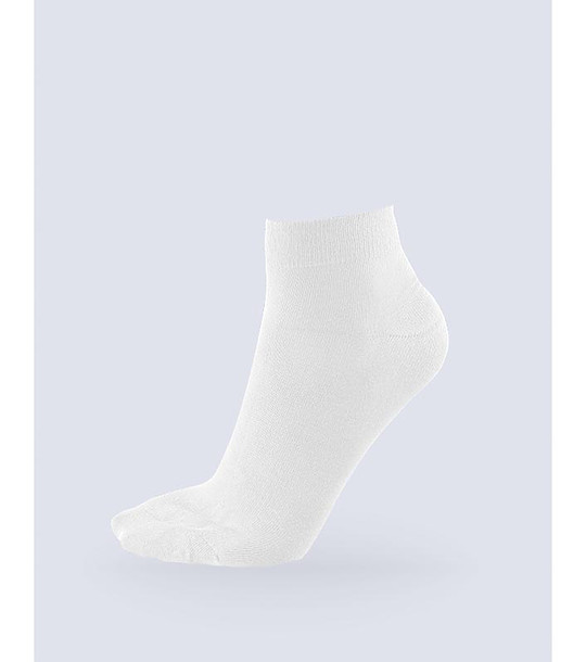 Бели къси unisex чорапи с бамбук снимка