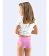 Детски памучни бикини в розово с принт Русалка-1 снимка