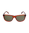 Мъжки слънчеви очила с рамка в червен нюанс-1 снимка