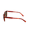 Мъжки слънчеви очила с рамка в червен нюанс-2 снимка