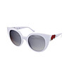 Дамски слънчеви очила с бели рамки-0 снимка