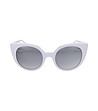 Дамски слънчеви очила с бели рамки-1 снимка