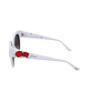 Дамски слънчеви очила с бели рамки-2 снимка