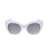 Дамски бели слънчеви очила-1 снимка