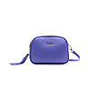 Малка лилава дамска кожена чанта Sima-0 снимка