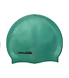 Тъмнозелена силиконова шапка за плуване Mega-0 снимка