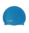 Силиконова синя шапка за плуване Mega-0 снимка