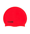 Червена силиконова шапка за плуване Mega-0 снимка