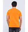 Памучна мъжка оранжева тениска Carol-1 снимка