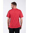 Памучна мъжка тениска в червено Benjamin-1 снимка