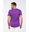 Памучна лилава мъжка тениска Chuck-1 снимка