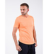 Памучна оранжева мъжка тениска Chuck-2 снимка