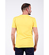 Памучна жълта мъжка тениска Chuck-1 снимка