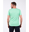 Памучна светлозелена мъжка тениска Chuck-1 снимка