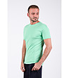 Памучна светлозелена мъжка тениска Chuck-2 снимка