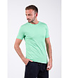 Памучна светлозелена мъжка тениска Chuck-3 снимка