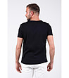 Памучна черна мъжка тениска Chuck-1 снимка