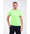 Памучна мъжка светлозелена тениска Chuck-0 снимка