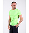 Памучна мъжка светлозелена тениска Chuck-2 снимка