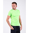 Памучна мъжка светлозелена тениска Chuck-3 снимка
