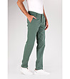Зелен памучен мъжки панталон Lark-3 снимка