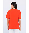 Дамска червена памучна тениска Scarlet-1 снимка