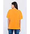 Дамска оранжева памучна тениска Scarlet-1 снимка