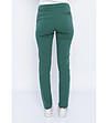 Зелен дамски памучен панталон Karra-1 снимка