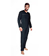 Мъжка пижама в черно-0 снимка