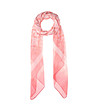 Дамски шал в розово с брокат-0 снимка