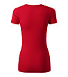 Червена дамска памучна тениска Lidia-1 снимка