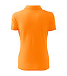 Оранжева дамска блуза с яка Lia-1 снимка