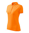Оранжева дамска блуза с яка Lia-2 снимка