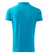 Синя памучна мъжка блуза Heavy -1 снимка