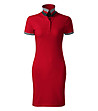 Червена памучна рокля Irina-0 снимка