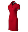 Червена памучна рокля Irina-2 снимка