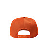 Unisex оранжева шапка с козирка-1 снимка