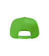 Unisex зелена шапка с козирка-1 снимка