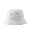 Бяла unisex памучна шапка Tino-2 снимка