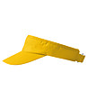 Жълта слънцезащитна памучна козирка-4 снимка
