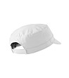Бяла unisex памучна шапка с козирка-3 снимка