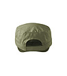 Unisex памучна шапка с козирка в цвят каки-2 снимка