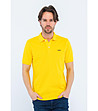 Жълта памучна мъжка блуза-0 снимка